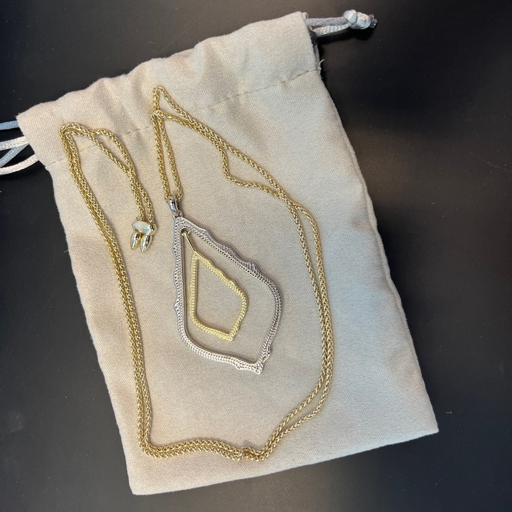 Kendra Scott Simon Long Pendant Necklace-NWOT